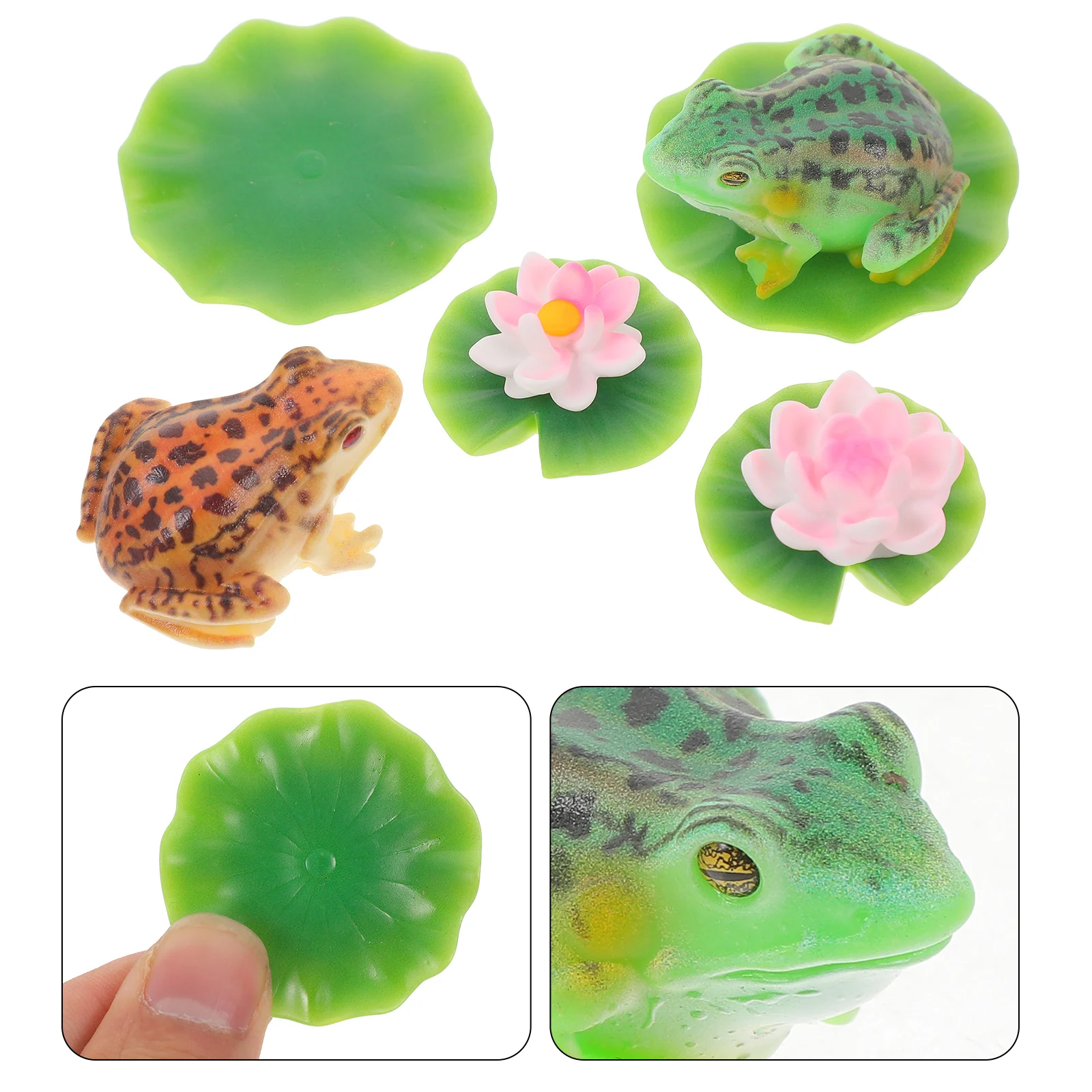 1 set Frog naments Resin Frogs Garden Decor Green Lotus Leaves Flowers Miniatures Bonsai Statues Yard Art
1 set Frog naments Resin Frogs Garden Decor Green Lotus Leaves Flowers Miniatures Bonsai Statues Yard Art