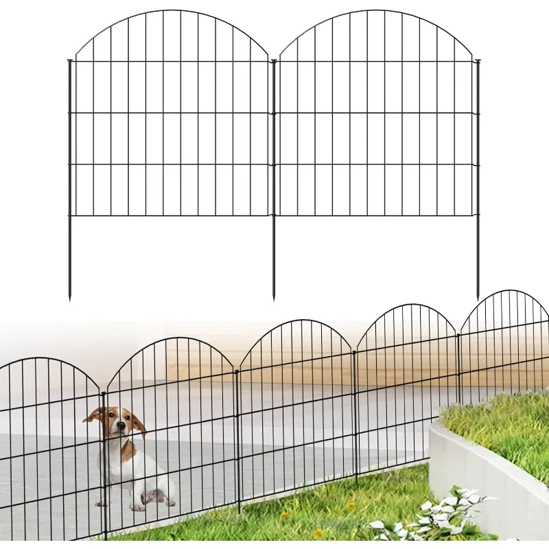 Stakes Rustproof Border Fence Animal Barrier for Dog, No Dig Garden Fencing for Yard Flower Bed Patio Outdoo
Stakes Rustproof Border Fence Animal Barrier for Dog, No Dig Garden Fencing for Yard Flower Bed Patio Outdoo