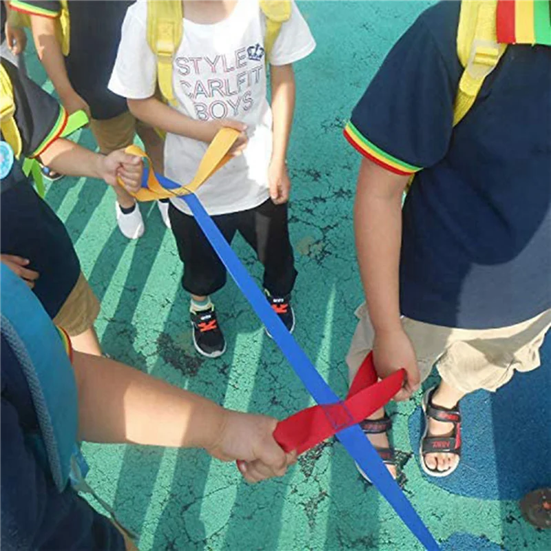 6X Children's Walking Ropes For Preschool Daycare School Kids Outdoor Colorful Handles For Up To 12 Children 2 Teachers
6X Children's Walking Ropes For Preschool Daycare School Kids Outdoor Colorful Handles For Up To 12 Children 2 Teachers