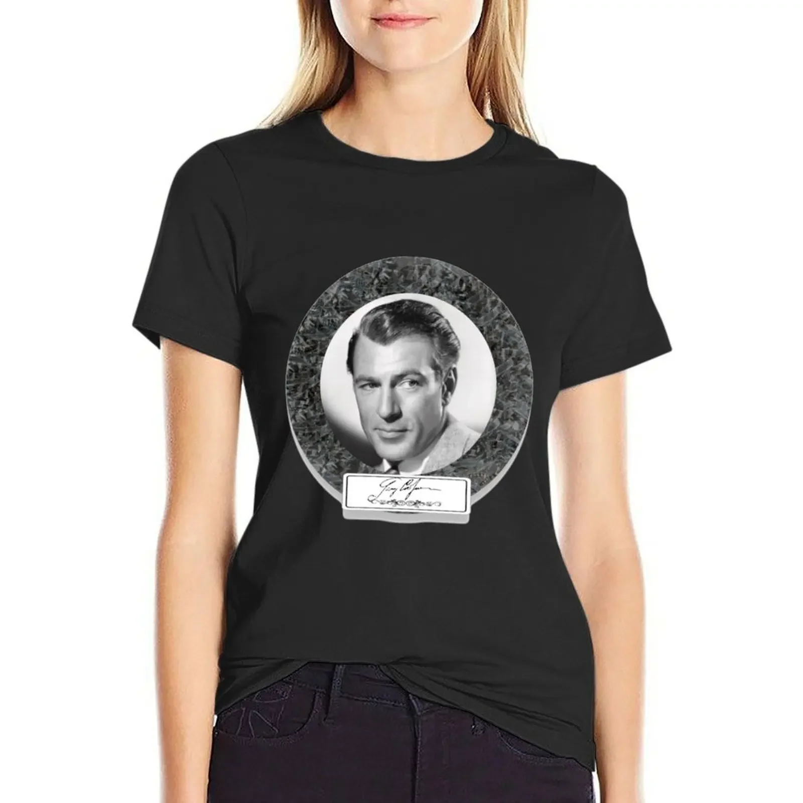 Gary Cooper Classic Movie Star Signature Series T-Shirt sublime customs t-shirt dress for Women sexy
Gary Cooper Classic Movie Star Signature Series T-Shirt sublime customs t-shirt dress for Women sexy