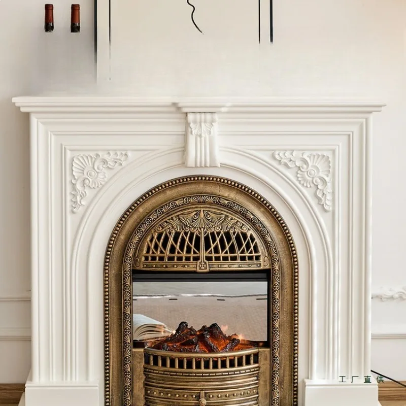 French fireplace decorative cabinet, fireplace integrated solid wood porch cabinet, bird cage fireplace
French fireplace decorative cabinet, fireplace integrated solid wood porch cabinet, bird cage fireplace