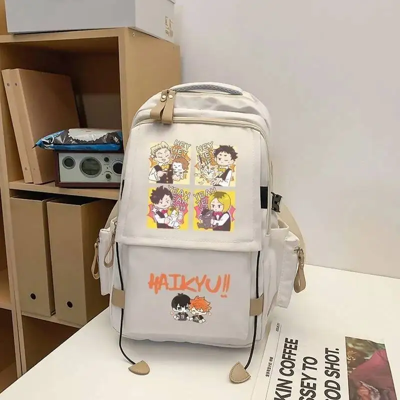 Anime Game Breathable Mesh Black White Red Blue Haikyuu Student Teens School Bags Backpacks
Anime Game Breathable Mesh Black White Red Blue Haikyuu Student Teens School Bags Backpacks