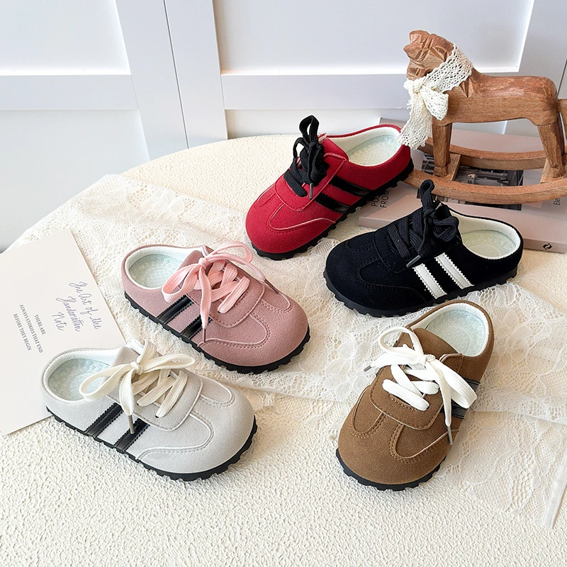 Toddler Baby Brown Suede Mule Shoes Lace Up Fleece Lined Non-Slip Soft Sole for Indoor Outdoor Autumn Winter Daily Use
Toddler Baby Brown Suede Mule Shoes Lace Up Fleece Lined Non-Slip Soft Sole for Indoor Outdoor Autumn Winter Daily Use