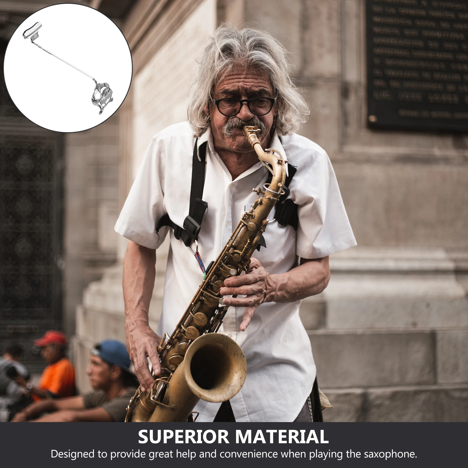 Saxophone Lyre Clip Score Holder Lightweight Portable Sax Saxophone Music Score Holder Accessories Music Foldable
Saxophone Lyre Clip Score Holder Lightweight Portable Sax Saxophone Music Score Holder Accessories Music Foldable