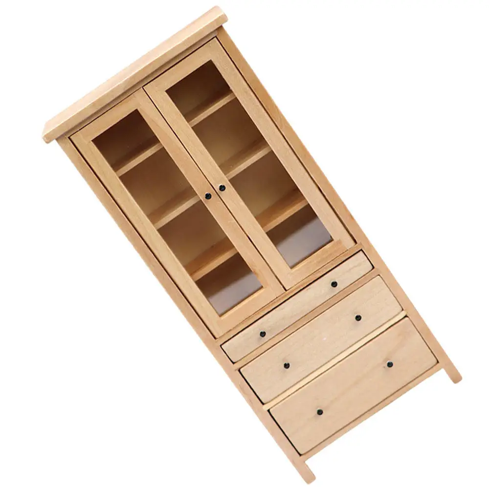 Miniature Cabinet Wooden Furniture Ornament Mini House Decoration DIY Supply Long Term Use Safe No Odor Bedroom Decor
Miniature Cabinet Wooden Furniture Ornament Mini House Decoration DIY Supply Long Term Use Safe No Odor Bedroom Decor