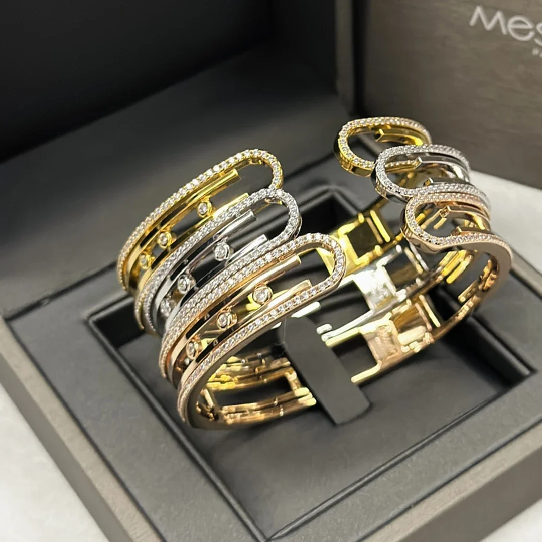 HY Hot New 925 sterling silver asymmetrical sliding bracelet is a beautiful, niche, and affordable style that is really adorable
HY Hot New 925 sterling silver asymmetrical sliding bracelet is a beautiful, niche, and affordable style that is really adorable