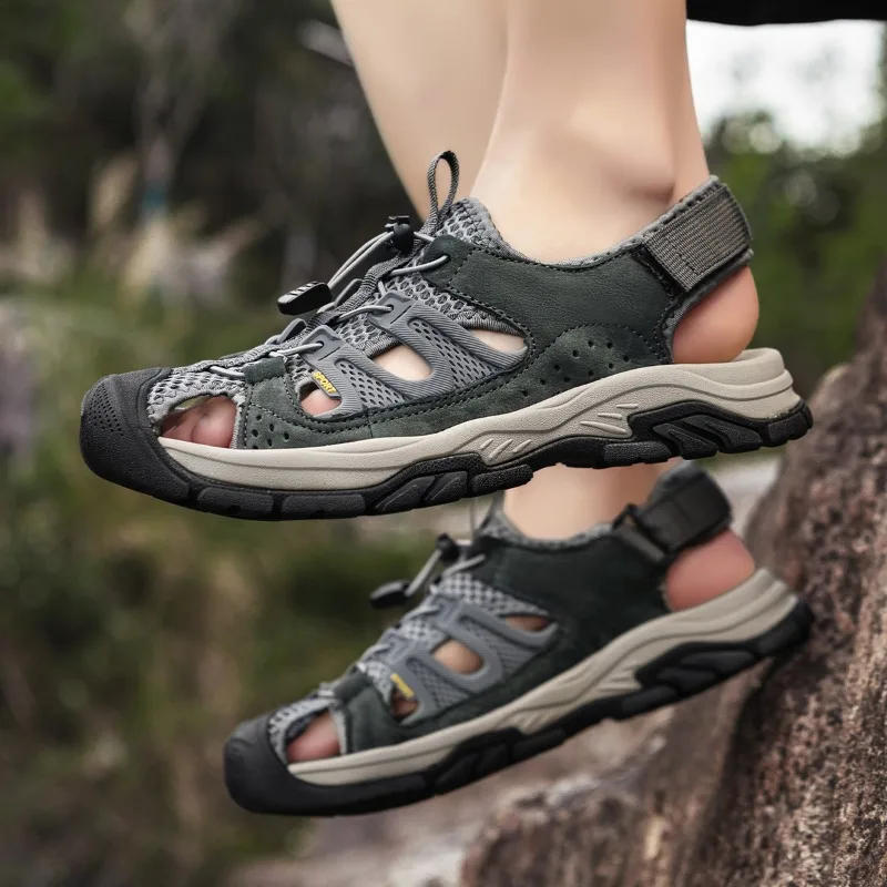 Summer Sandals Shoes Men Outdoor Lightweight Anti-slip Flat Hiking Shoes Men Breathable Water-resistant Casual Shoes Men
Summer Sandals Shoes Men Outdoor Lightweight Anti-slip Flat Hiking Shoes Men Breathable Water-resistant Casual Shoes Men
