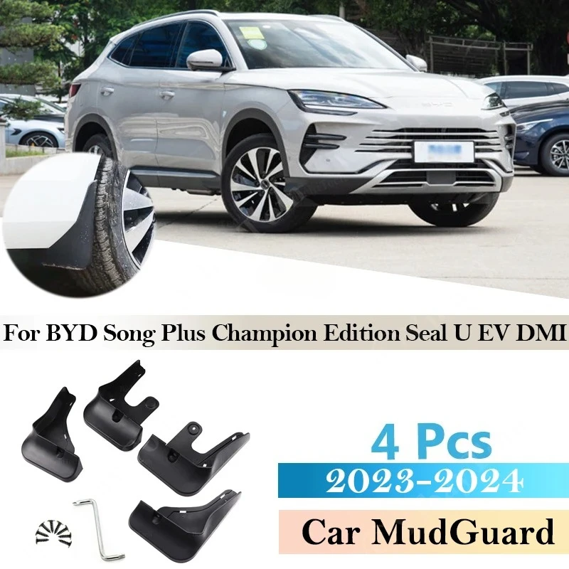 car Mudflaps For BYD Song Plus Champion Edition Seal U EV DMI 2023 2024 Fender Mud Flap Guard Splash Mudguard Front Rear
car Mudflaps For BYD Song Plus Champion Edition Seal U EV DMI 2023 2024 Fender Mud Flap Guard Splash Mudguard Front Rear