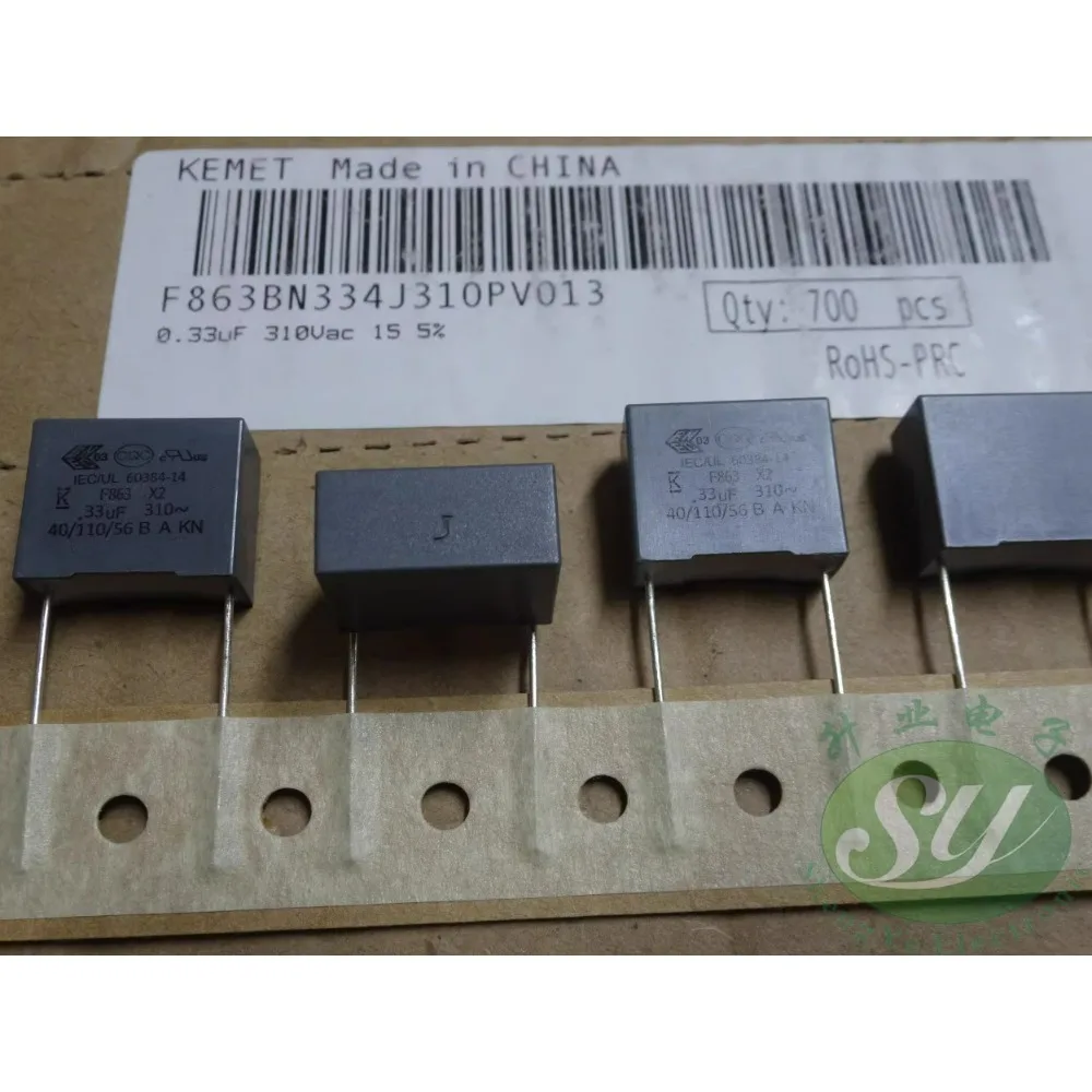 20PCS 0.33uf/310VAC 330nf u33 334 brand-new 15mm film capacitor F863BN334J310P
20PCS 0.33uf/310VAC 330nf u33 334 brand-new 15mm film capacitor F863BN334J310P