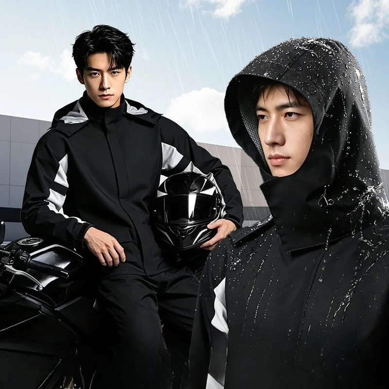 Motorcycle Raincoat Split Waterproof Cycling Suit Men's Rainproof and Windproof Split Raincoat
Motorcycle Raincoat Split Waterproof Cycling Suit Men's Rainproof and Windproof Split Raincoat