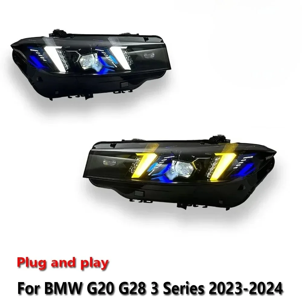 Car LED Headlight Assemblies For BMW G20 G28 3 Series 2023-2024 Fog DRL Brake Turn Signal Lamp Plug And Play
Car LED Headlight Assemblies For BMW G20 G28 3 Series 2023-2024 Fog DRL Brake Turn Signal Lamp Plug And Play