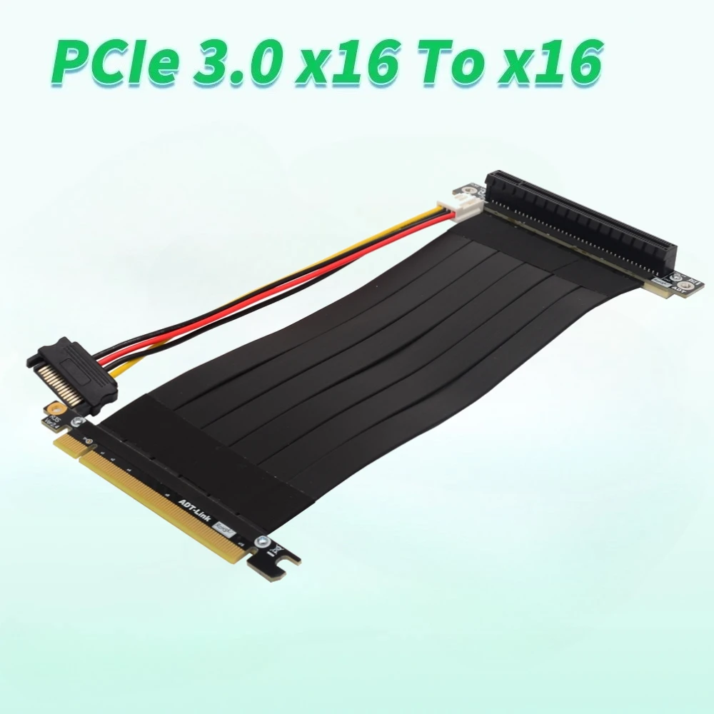 PCI-E 3.0 Riser Cable PCIe 3.0 x16 Высокоскоростной гибкий удлинитель Порт удлинителя 90 180 270 градусов Адаптер Удлинитель графического процессора
PCI-E 3.0 Riser Cable PCIe 3.0 x16 Высокоскоростной гибкий удлинитель Порт удлинителя 90 180 270 градусов Адаптер Удлинитель графического процессора