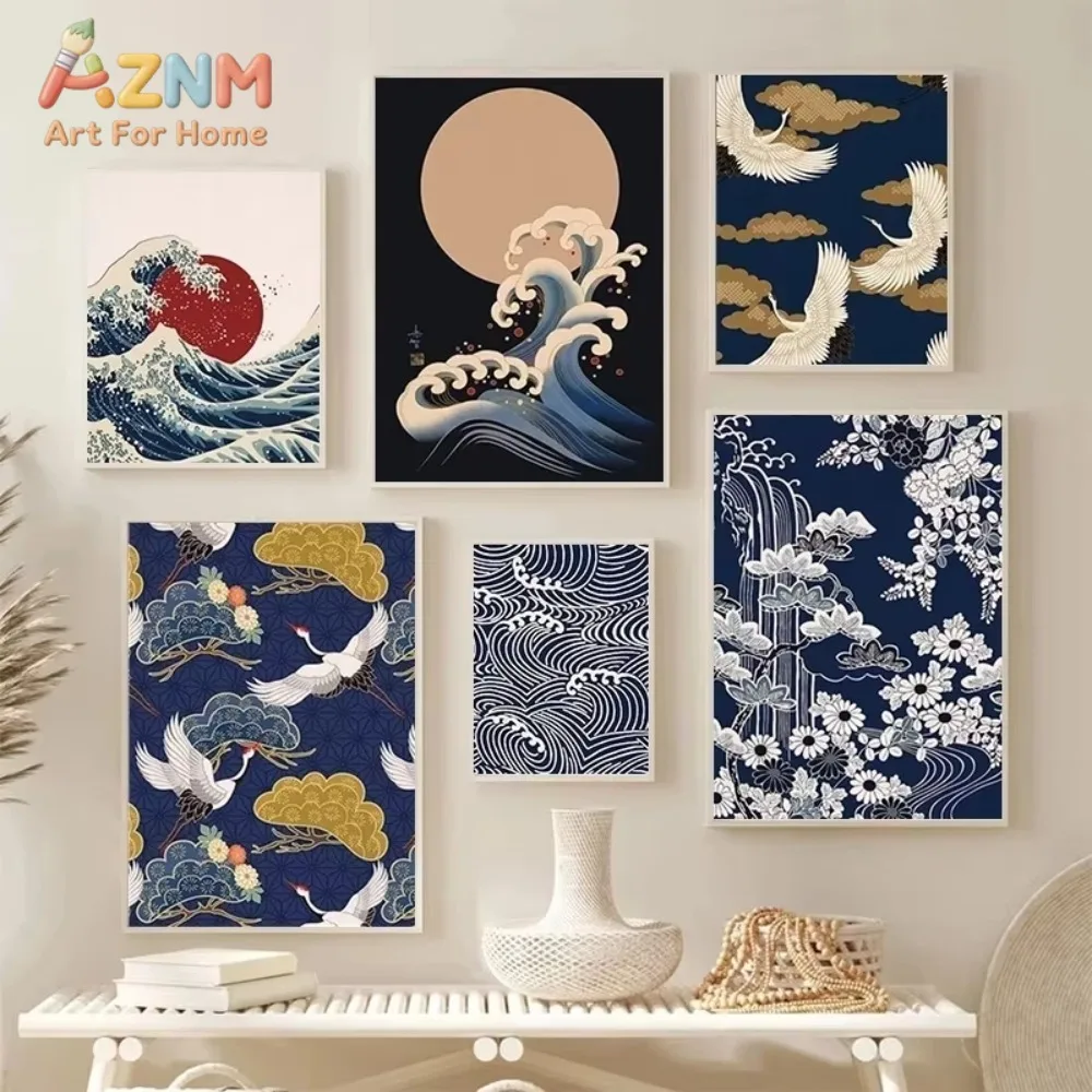 1/6pcs Japanese Style Modern Abstract Canvas Painting Posters and Print Wall Art Picture for Living Room Home Decor
1/6pcs Japanese Style Modern Abstract Canvas Painting Posters and Print Wall Art Picture for Living Room Home Decor