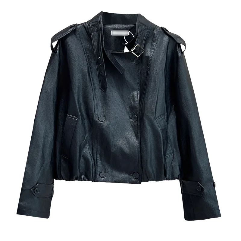 XXXXL модные женские кожаные куртки больших размеров, осень 2025 года, свободное милое и крутое короткое пальто
XXXXL модные женские кожаные куртки больших размеров, осень 2025 года, свободное милое и крутое короткое пальто