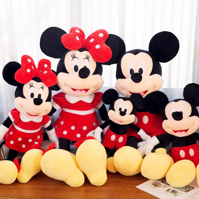 Мягкие плюшевые игрушки Минни Маус, мультяшные куклы, игрушки-компаньоны для кровати, призы для автоматов с игрушками, подарки на день рождения для детей
Мягкие плюшевые игрушки Минни Маус, мультяшные куклы, игрушки-компаньоны для кровати, призы для автоматов с игрушками, подарки на день рождения для детей