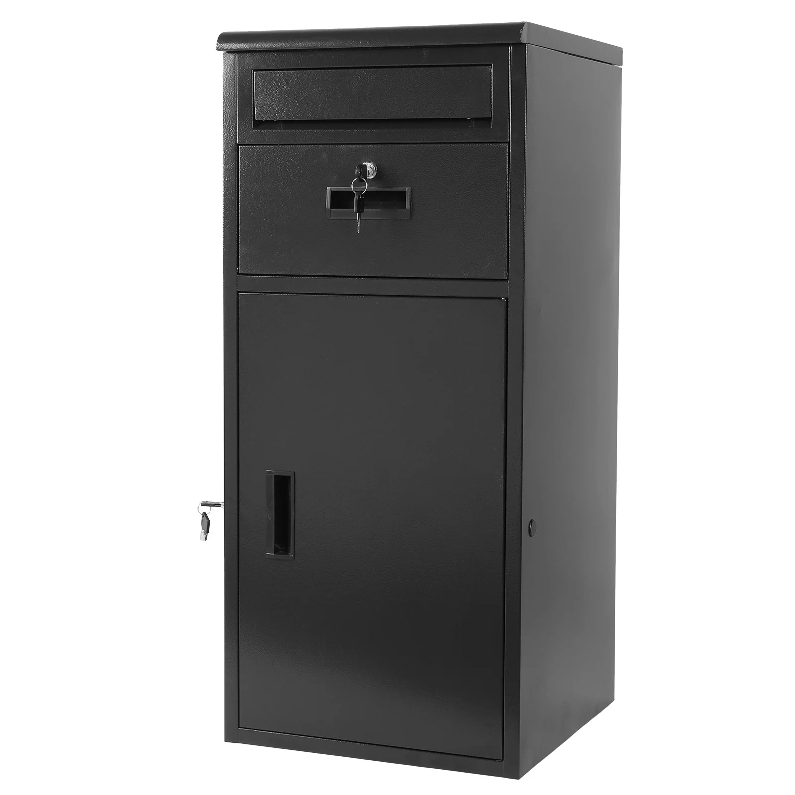 Outdoor Storage Box with Lockable Secure Anti-Theft Parcel Drop Boxes Rustproof Package Drop Container for Home Office Apartment
Outdoor Storage Box with Lockable Secure Anti-Theft Parcel Drop Boxes Rustproof Package Drop Container for Home Office Apartment