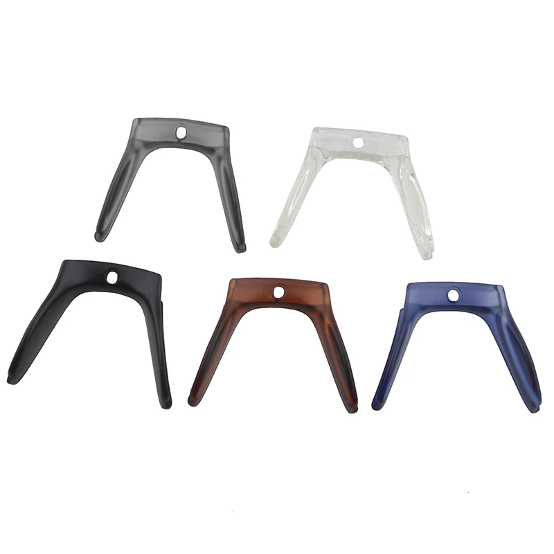 10pcs Eyeglasses TR Nose Pad With Screw On Hole Glasses Anti Slip Holder Blue Black Red Grey Brown TB007#
10pcs Eyeglasses TR Nose Pad With Screw On Hole Glasses Anti Slip Holder Blue Black Red Grey Brown TB007#