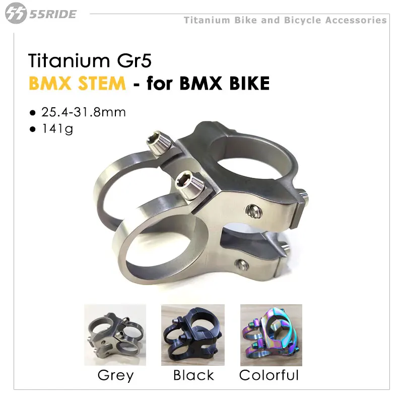 Вынос велосипеда из титанового сплава Gr5 для велосипеда BMX, детали велосипеда, сверхлегкий, экстремальных видов спорта, диаметр 31,8, 25,4
Вынос велосипеда из титанового сплава Gr5 для велосипеда BMX, детали велосипеда, сверхлегкий, экстремальных видов спорта, диаметр 31,8, 25,4