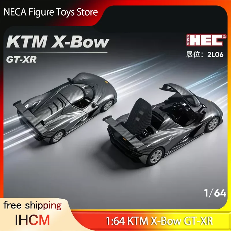 Модель автомобиля IHCM 1:64 KTM X-Bow GT-XR из полностью карбонового сплава, лимитированная серия HEC, подарок для взрослых и фанатов, в наличии
Модель автомобиля IHCM 1:64 KTM X-Bow GT-XR из полностью карбонового сплава, лимитированная серия HEC, подарок для взрослых и фанатов, в наличии