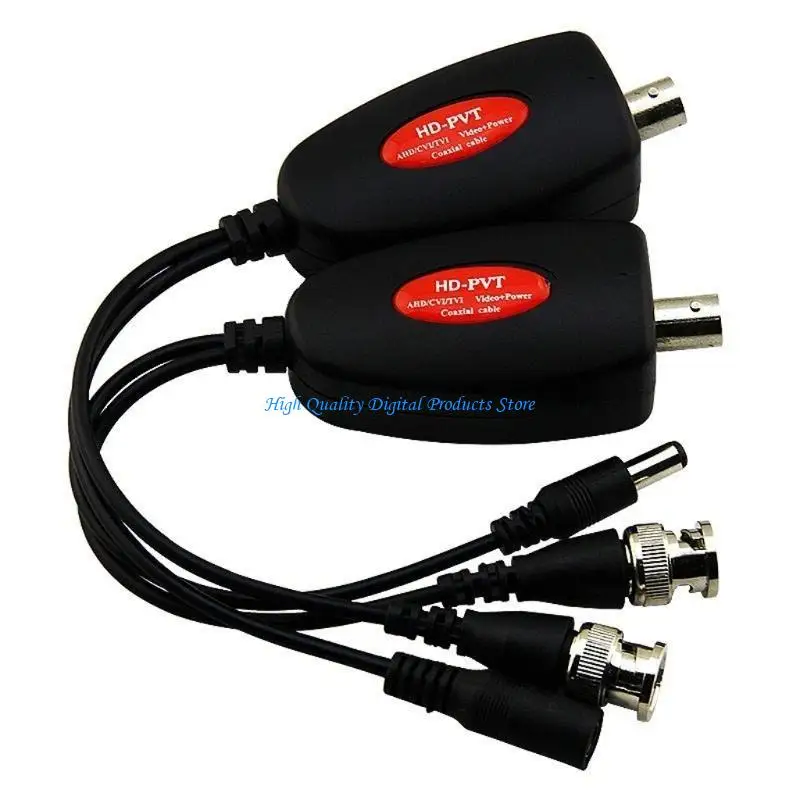 U2JE AHD CVI CCTV Camera Power Video Transmission BNC Video Cable Up to 400M PVT Power Video Transmitters Monitoring
U2JE AHD CVI CCTV Camera Power Video Transmission BNC Video Cable Up to 400M PVT Power Video Transmitters Monitoring