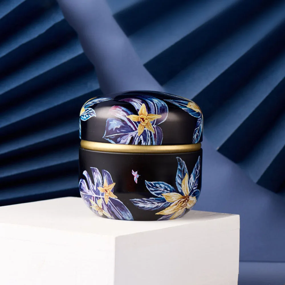 Multifunction Flower Small Mini Portable Round Tea Cans Containers Tin Plate Canister Packaging Box Storage Box
Multifunction Flower Small Mini Portable Round Tea Cans Containers Tin Plate Canister Packaging Box Storage Box