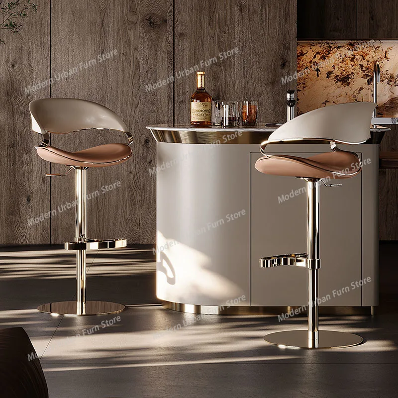 Designer Throne Bar Stools Gold Wishbone Adjustable Arm Relaxing Bar Stools Aesthetic Ergonomic Banqueta Lounge Suite Furniture
Designer Throne Bar Stools Gold Wishbone Adjustable Arm Relaxing Bar Stools Aesthetic Ergonomic Banqueta Lounge Suite Furniture