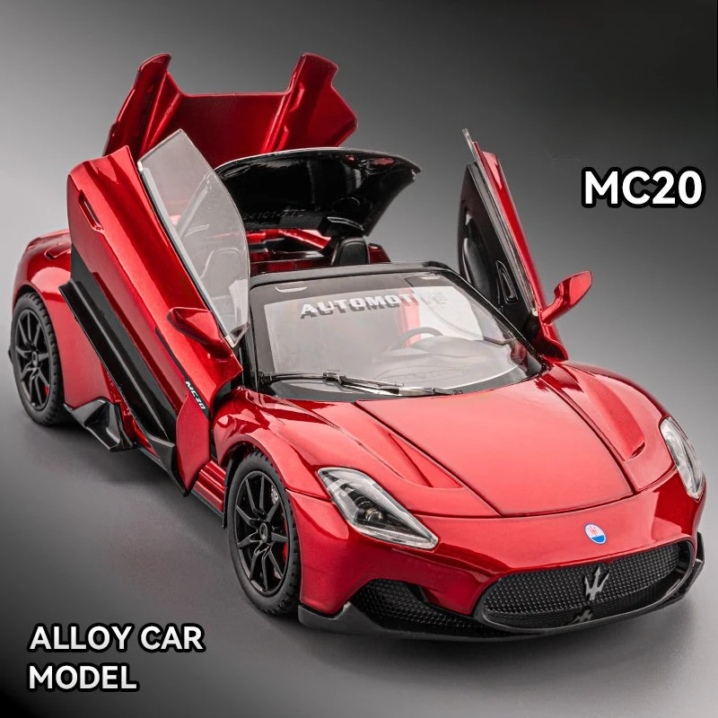 Simulatiom 1/24 Scale M20 Sports Car Model with Sound and Light Pull-back Collection Miniature Voiture Home Decor Boyfriend Gift
Simulatiom 1/24 Scale M20 Sports Car Model with Sound and Light Pull-back Collection Miniature Voiture Home Decor Boyfriend Gift