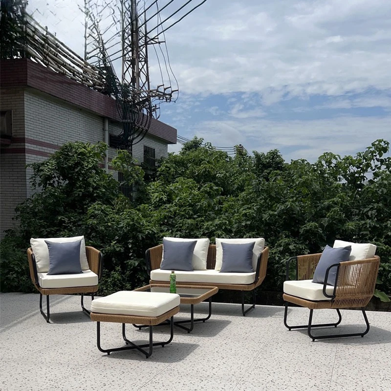 Outdoor rattan sofa three people waterproof sunscreen B & B courtyard garden balcony outdoor leisure coffee table rattan furnitu
Outdoor rattan sofa three people waterproof sunscreen B & B courtyard garden balcony outdoor leisure coffee table rattan furnitu