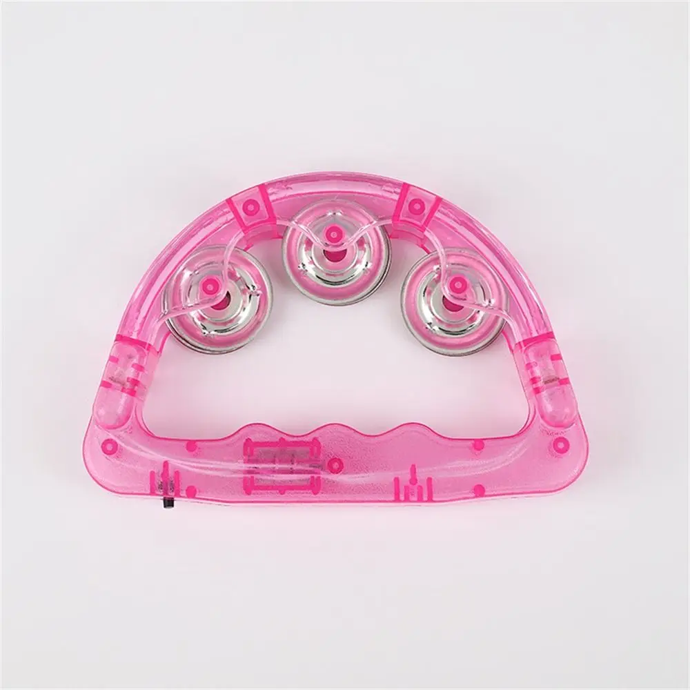 Light Up LED Tambourine Noisemakers Shaking Flashing Tambourine Glowing Electronic Bell Hand Rattle Bell Christmas Festivals
Light Up LED Tambourine Noisemakers Shaking Flashing Tambourine Glowing Electronic Bell Hand Rattle Bell Christmas Festivals
