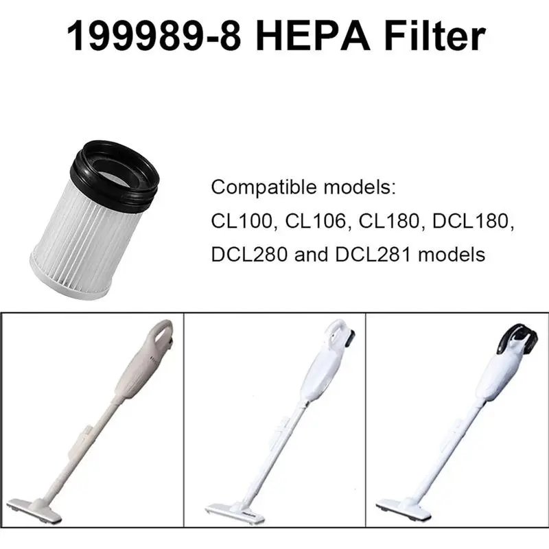 High Strength For Vacuum Cleaner Replacement HEPA Filter 199989-8 For CL106, DCL180, DCL280 And DCL281 Models 1914X6-2
High Strength For Vacuum Cleaner Replacement HEPA Filter 199989-8 For CL106, DCL180, DCL280 And DCL281 Models 1914X6-2