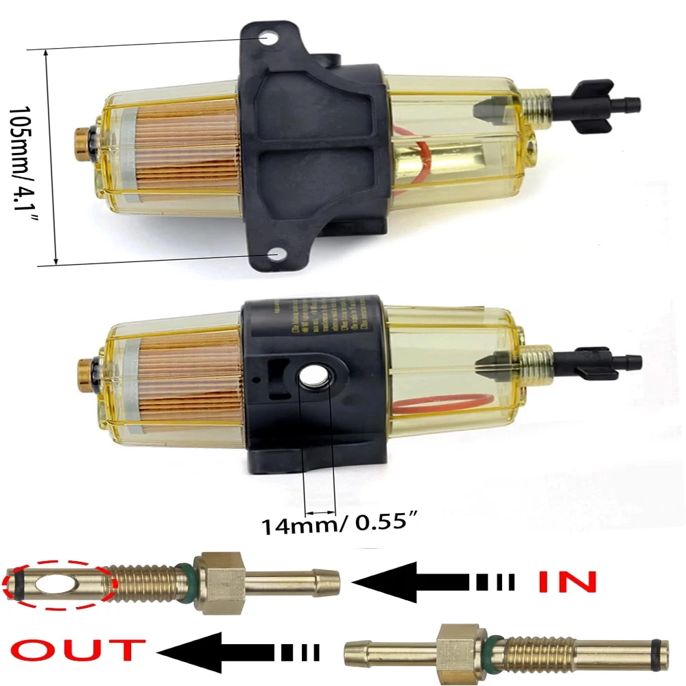 Fuel Filter UF-10K Oil Water Separator Assembly UF10K With 2/4/6PCS Element Outboard Motor Boat Engine Yamaha Suzuki Mercury New
Fuel Filter UF-10K Oil Water Separator Assembly UF10K With 2/4/6PCS Element Outboard Motor Boat Engine Yamaha Suzuki Mercury New