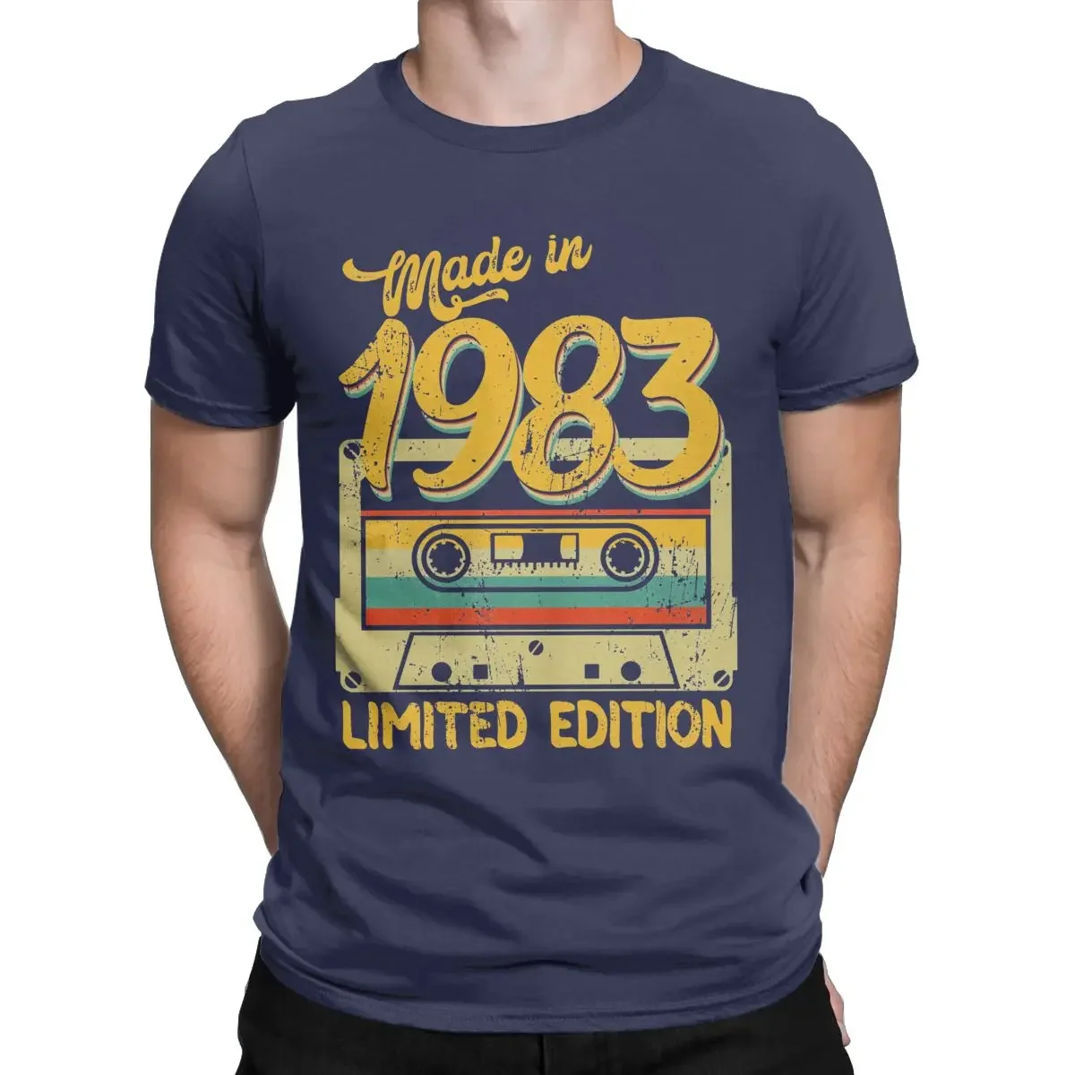 Made In 1983 Limited Edition Birthday Gift T-Shirt for Men Cotton T Shirts 40 Years Old Short Sleeve Tee Shirt Gift Idea Tops
Made In 1983 Limited Edition Birthday Gift T-Shirt for Men Cotton T Shirts 40 Years Old Short Sleeve Tee Shirt Gift Idea Tops