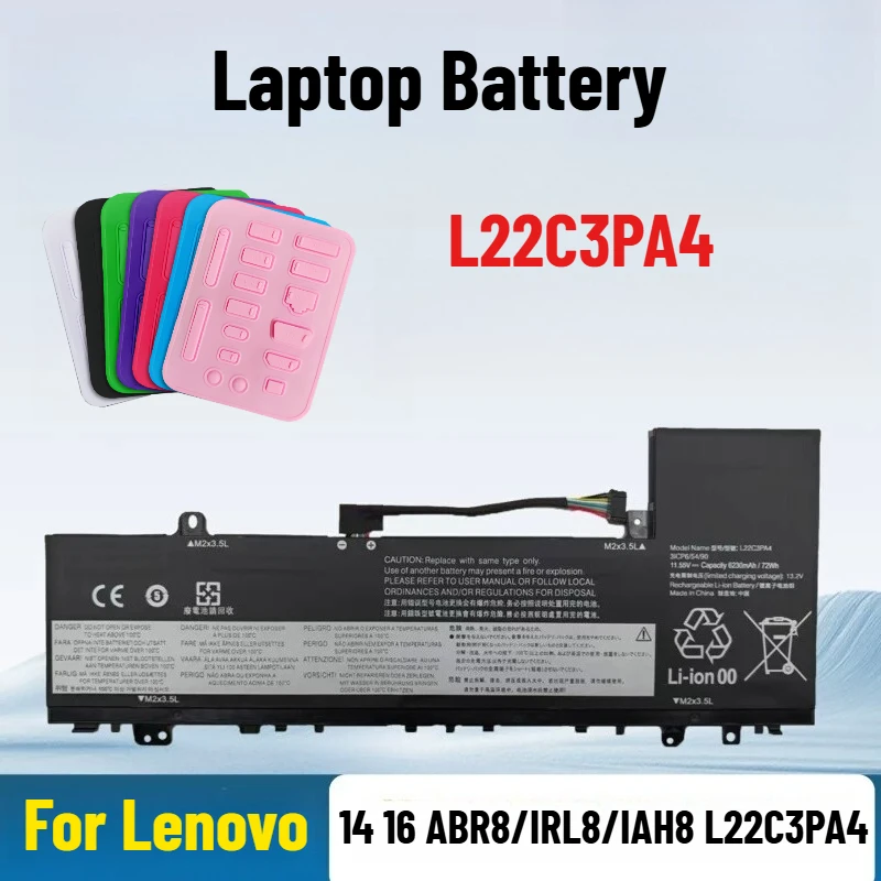 For Lenovo IdeaPad Slim 5 14 16 ABR8/IRL8/IAH8 L22C3PA4 Laptop Battery
For Lenovo IdeaPad Slim 5 14 16 ABR8/IRL8/IAH8 L22C3PA4 Laptop Battery