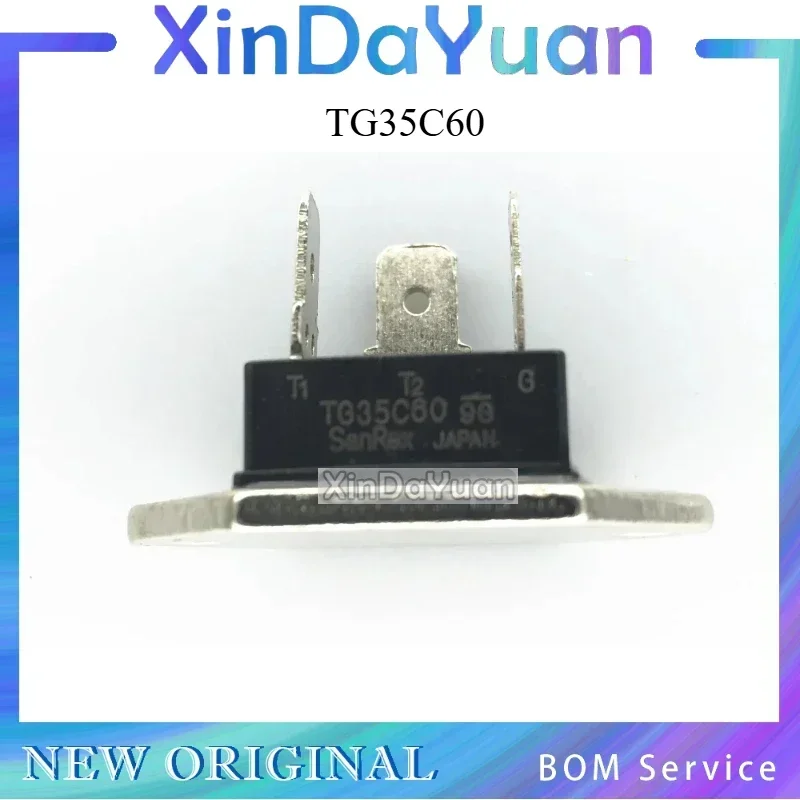 5 pcs TG35C60 35A,600V MU-241 Bidirectional Thyristor
5 pcs TG35C60 35A,600V MU-241 Bidirectional Thyristor