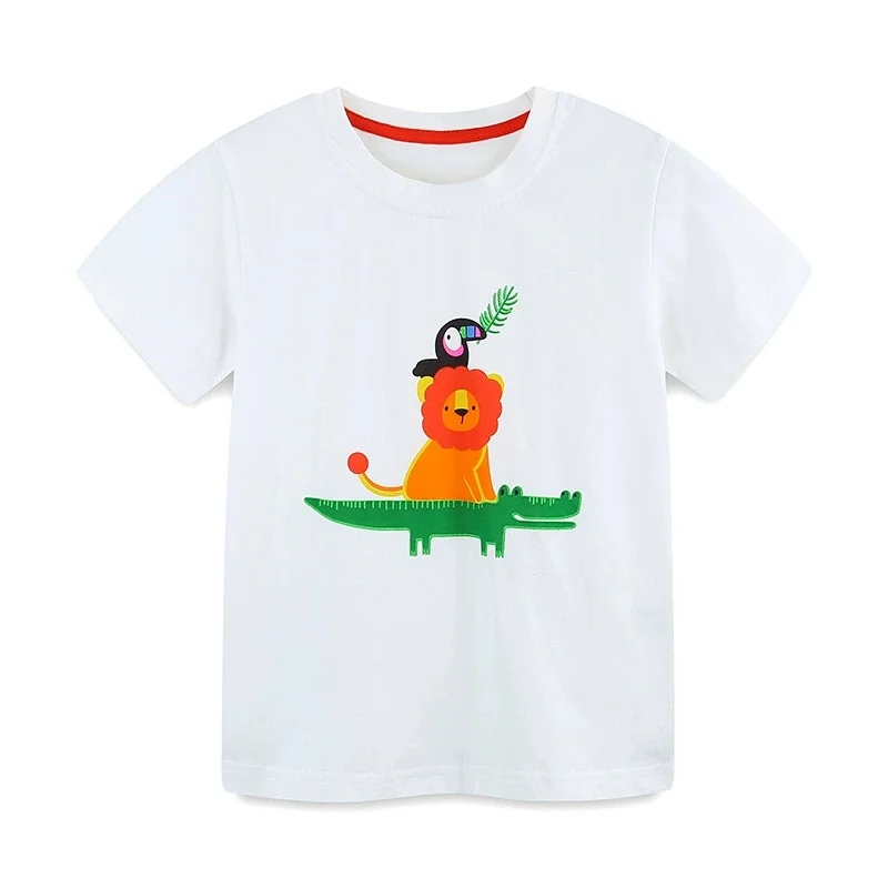 Boys Shirt Children's Boys T-Shirt Children for Boys Boy Girls Kids Lion Shirts Child Baby Toddler Cotton Cartoon Tee Tops 2-7T
Boys Shirt Children's Boys T-Shirt Children for Boys Boy Girls Kids Lion Shirts Child Baby Toddler Cotton Cartoon Tee Tops 2-7T