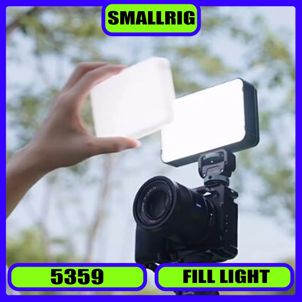 SmallRig RM 40C Fill Light RGB LED Video Light with 4800mAh Side HD LCD Magnetic Diffuser/Grid 14 Lighting Effects 36000+ Colors
SmallRig RM 40C Fill Light RGB LED Video Light with 4800mAh Side HD LCD Magnetic Diffuser/Grid 14 Lighting Effects 36000+ Colors
