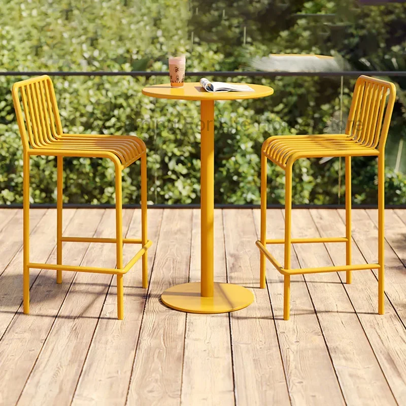 Outdoor Restaurants Bars Chairs Coffee Shops Gardens Courtyards High Stools Iron Art Leisure Backrests Bar Tables Chairs
Outdoor Restaurants Bars Chairs Coffee Shops Gardens Courtyards High Stools Iron Art Leisure Backrests Bar Tables Chairs