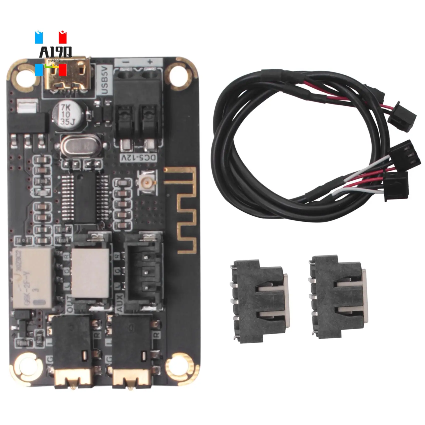 A19Q-LQSC Bluetooth Decoder Board For AUX Input Diy Modified Speaker Audio MP3 Stereo Audio Receiver Module
A19Q-LQSC Bluetooth Decoder Board For AUX Input Diy Modified Speaker Audio MP3 Stereo Audio Receiver Module