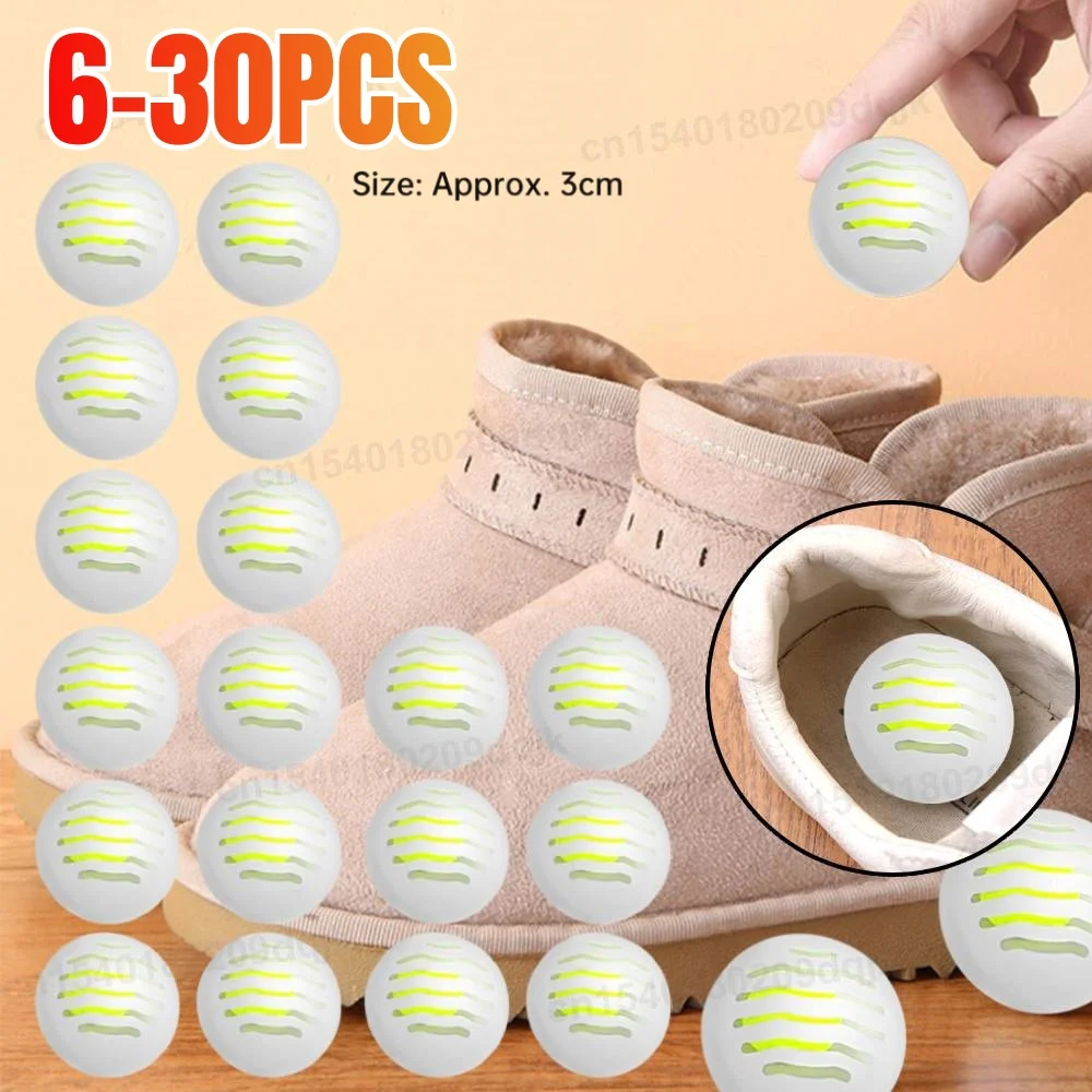 6-30pcs Deodorant Balls For Shoes Jasmine Scent Fresheners Footwear Shoe Closet Toilet Deodorization Long-lasting Aromatic
6-30pcs Deodorant Balls For Shoes Jasmine Scent Fresheners Footwear Shoe Closet Toilet Deodorization Long-lasting Aromatic