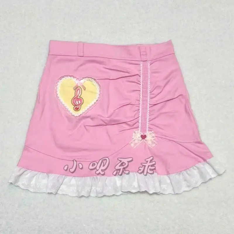 Japanese Mp Lace Bow Flounce Aesthetic Cotton Skirts Summer New Cute Core Sweet Girl Original Mini Skirt Y2k Skirt
Japanese Mp Lace Bow Flounce Aesthetic Cotton Skirts Summer New Cute Core Sweet Girl Original Mini Skirt Y2k Skirt