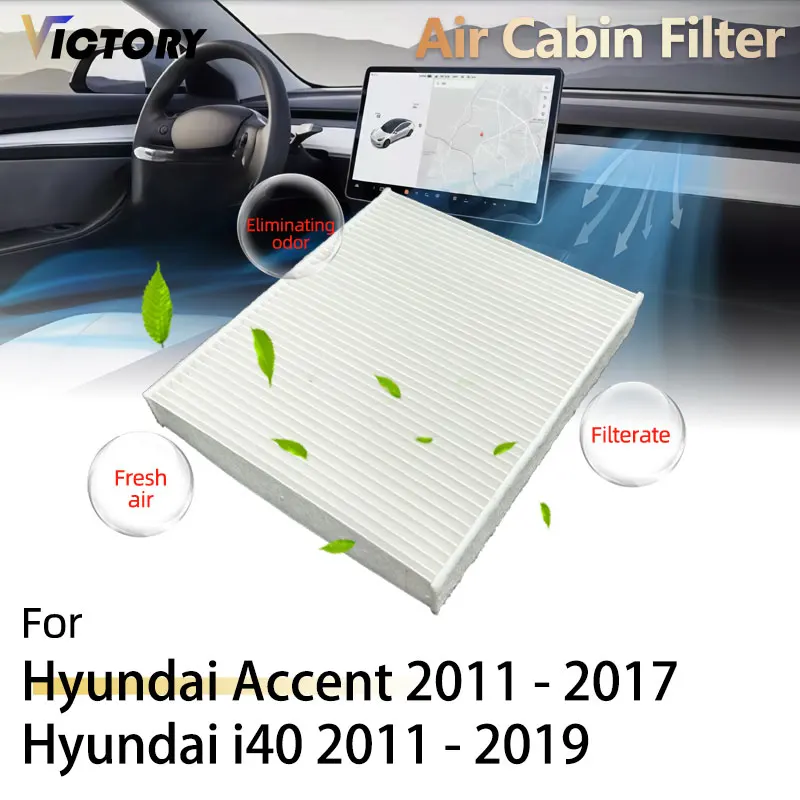 PM2.5 1x Air Cabin Filter For Hyundai Accent RB Verna 2011 - 2017 Genesis BH 2008 - 2014 i40 2011 - 2019 97133-2E200 08790-2E200
PM2.5 1x Air Cabin Filter For Hyundai Accent RB Verna 2011 - 2017 Genesis BH 2008 - 2014 i40 2011 - 2019 97133-2E200 08790-2E200