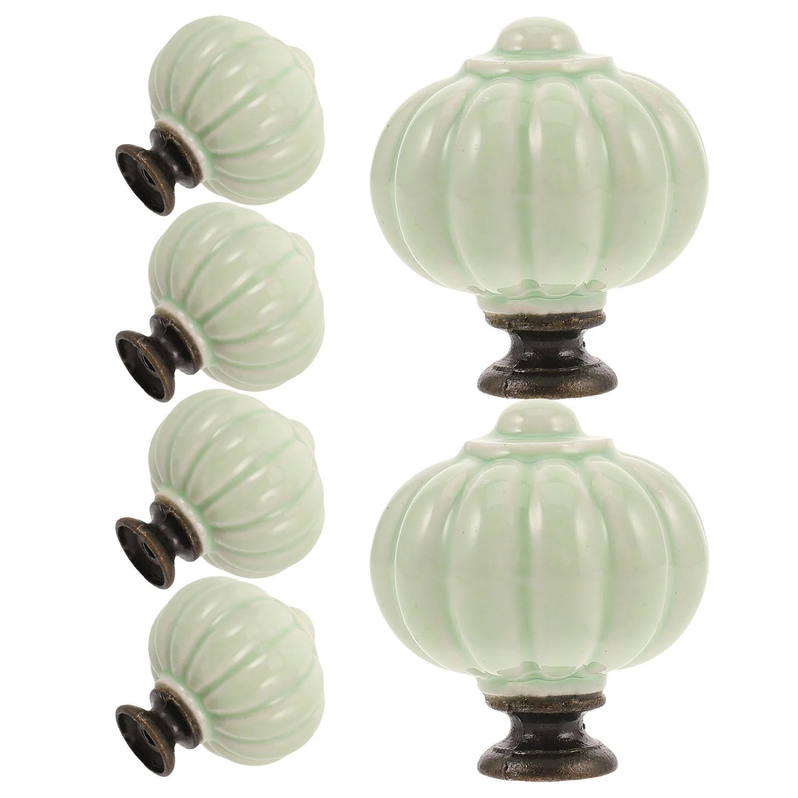 6Pcs Decorative Pumpkin Cabinet Knobs Ceramic Drawer Pulls for Kitchen Dresser Cupboard Closet Door Hardware Easy Mount
6Pcs Decorative Pumpkin Cabinet Knobs Ceramic Drawer Pulls for Kitchen Dresser Cupboard Closet Door Hardware Easy Mount