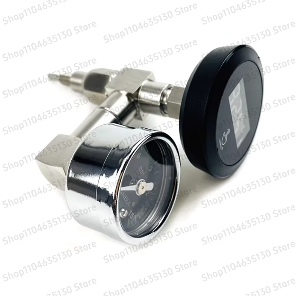 E61 полуавтоматический манометр с кулинарной головкой, термометр, модифицированные аксессуары, дисплей температуры и давления
E61 полуавтоматический манометр с кулинарной головкой, термометр, модифицированные аксессуары, дисплей температуры и давления