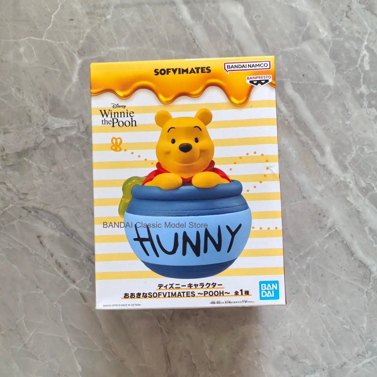 В наличии оригинальный BANDAI BANPRESTO Disney Winnie The Pooh SOFVIMATES ПВХ 15 см аниме модель персонажа коллекция кукол игрушки подарки
В наличии оригинальный BANDAI BANPRESTO Disney Winnie The Pooh SOFVIMATES ПВХ 15 см аниме модель персонажа коллекция кукол игрушки подарки