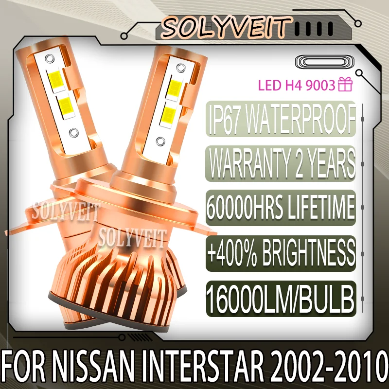 Flexible Angle Efficient Heat Release High Low Beam Headlight For Nissan Interstar 2002 2003 2004 2005 2006 2007 2008 2009 2010
Flexible Angle Efficient Heat Release High Low Beam Headlight For Nissan Interstar 2002 2003 2004 2005 2006 2007 2008 2009 2010