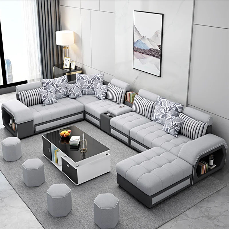 #Modern 7-Seat Sectional Sofa Set Factory Wholesale Extendable Design for Apartment Mall Hospital Use for Living Room Furniture
#Modern 7-Seat Sectional Sofa Set Factory Wholesale Extendable Design for Apartment Mall Hospital Use for Living Room Furniture
