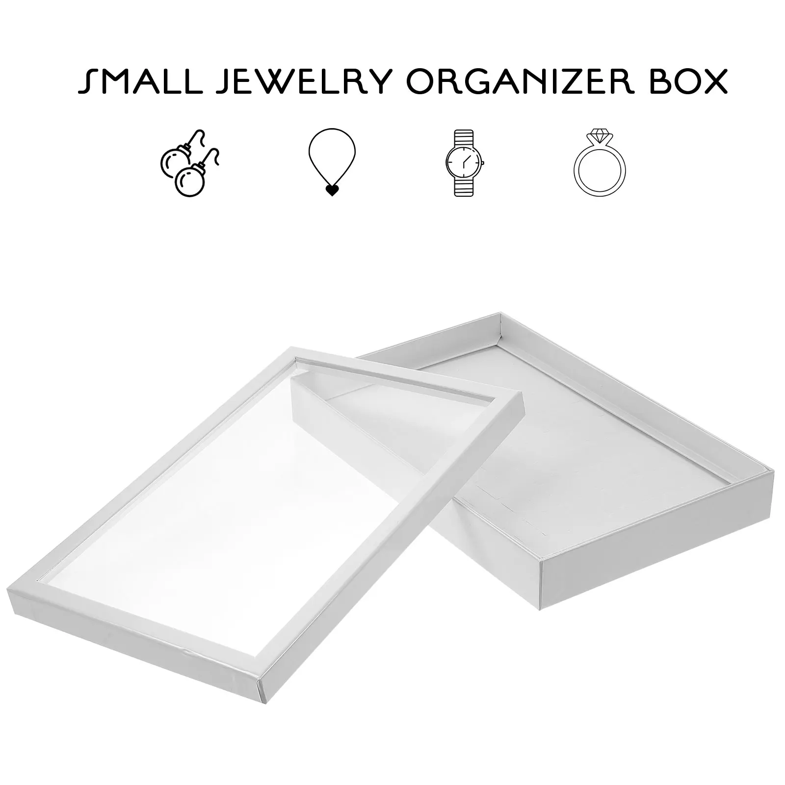 Ring Display St Earring Jewelry Holder ganizer Necklace Tray Case Plastic Durable Compact Travel Storage Solution
Ring Display St Earring Jewelry Holder ganizer Necklace Tray Case Plastic Durable Compact Travel Storage Solution