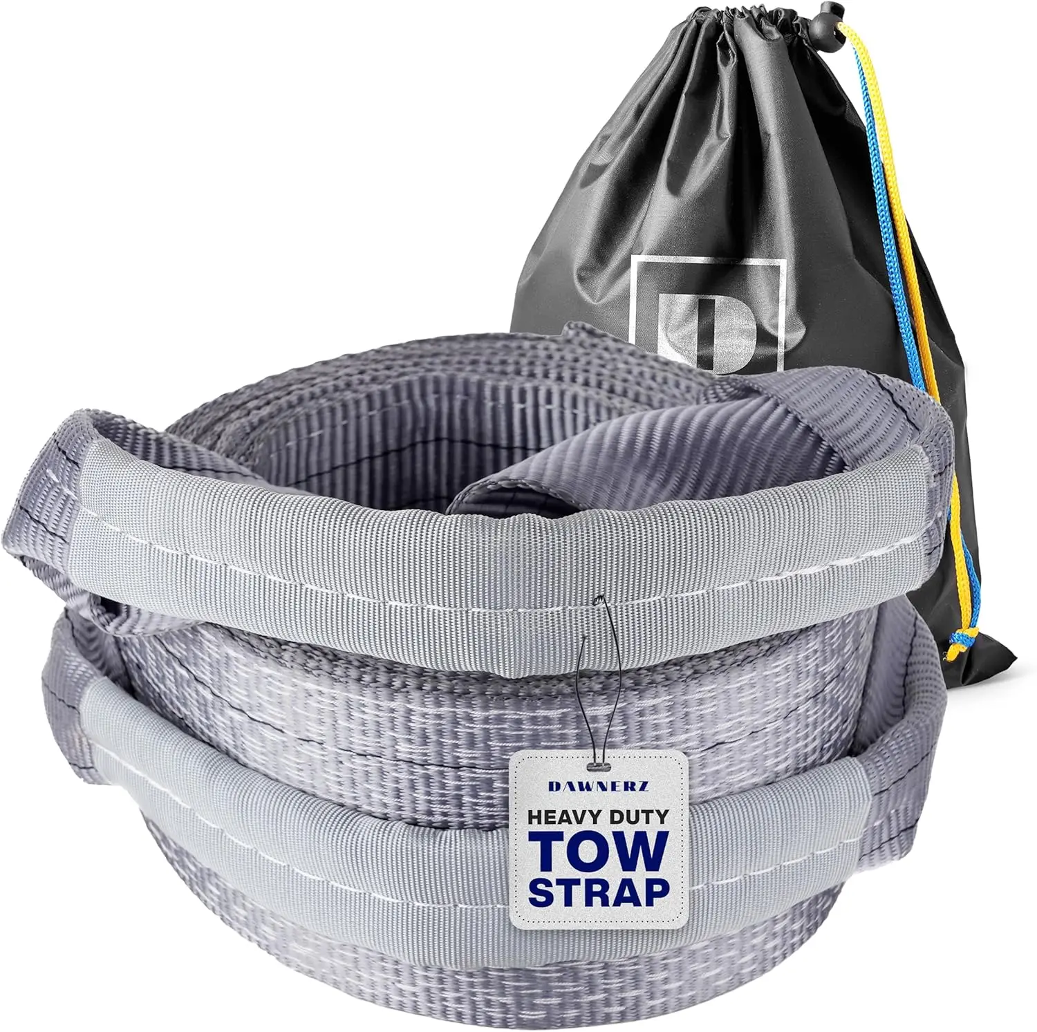 Heavy Duty Tow Recovery Rope 20 ft 70000 lbs Break Strength for Truck Van RV
Heavy Duty Tow Recovery Rope 20 ft 70000 lbs Break Strength for Truck Van RV