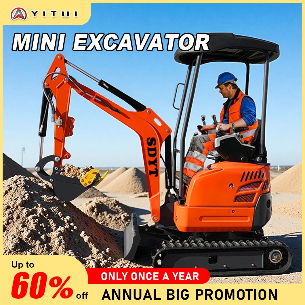 Customized 1.2 Ton Mini Excavator With Multiple Accessories And Easy Operation Ce Epa Euro 5 Kubota Engine Excavator
Customized 1.2 Ton Mini Excavator With Multiple Accessories And Easy Operation Ce Epa Euro 5 Kubota Engine Excavator