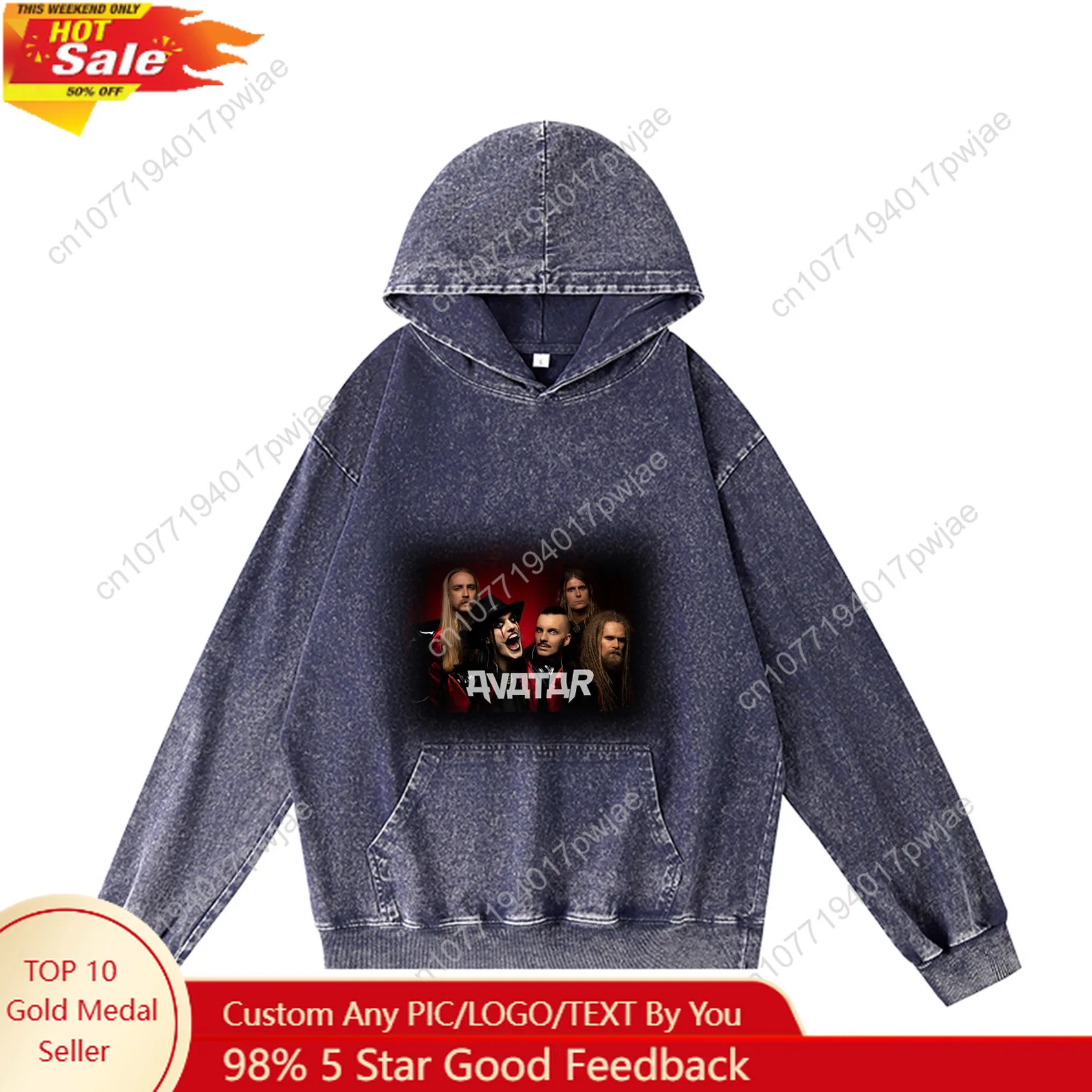 Avatar Rock Band Hoodie Hooded Sweatshirt Men Woman Vintage Pullover Sweatshirt With Pocket Oversized Customized Top 
Avatar Rock Band Hoodie Hooded Sweatshirt Men Woman Vintage Pullover Sweatshirt With Pocket Oversized Customized Top